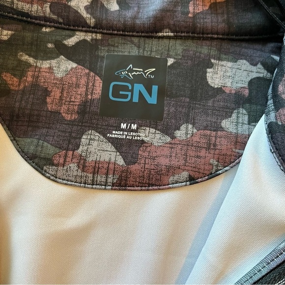 NWT Greg Norman crest 1/4 zip pull over golf jacket size medium - Picture 4 of 6